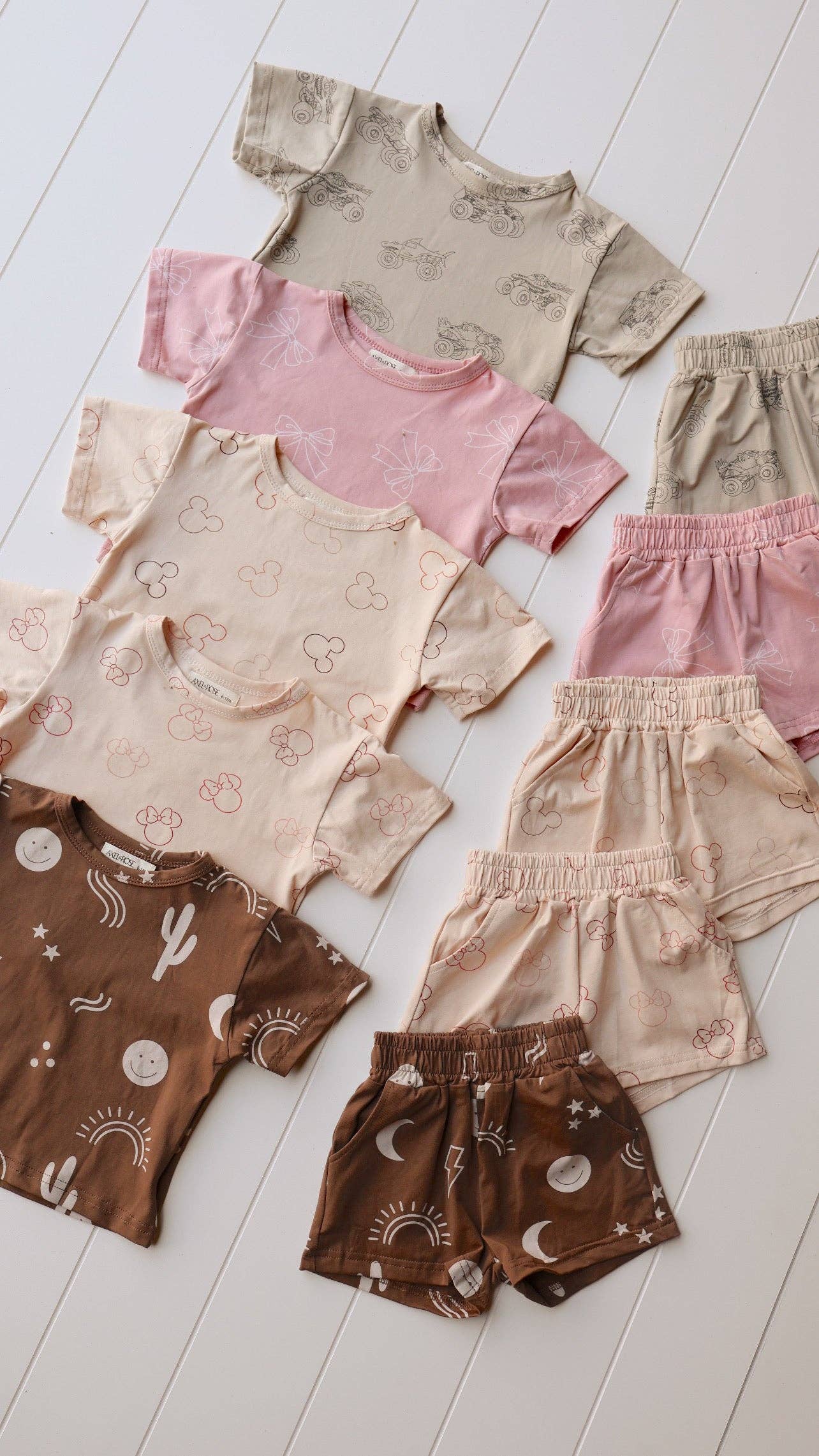 Printed Shorts Set