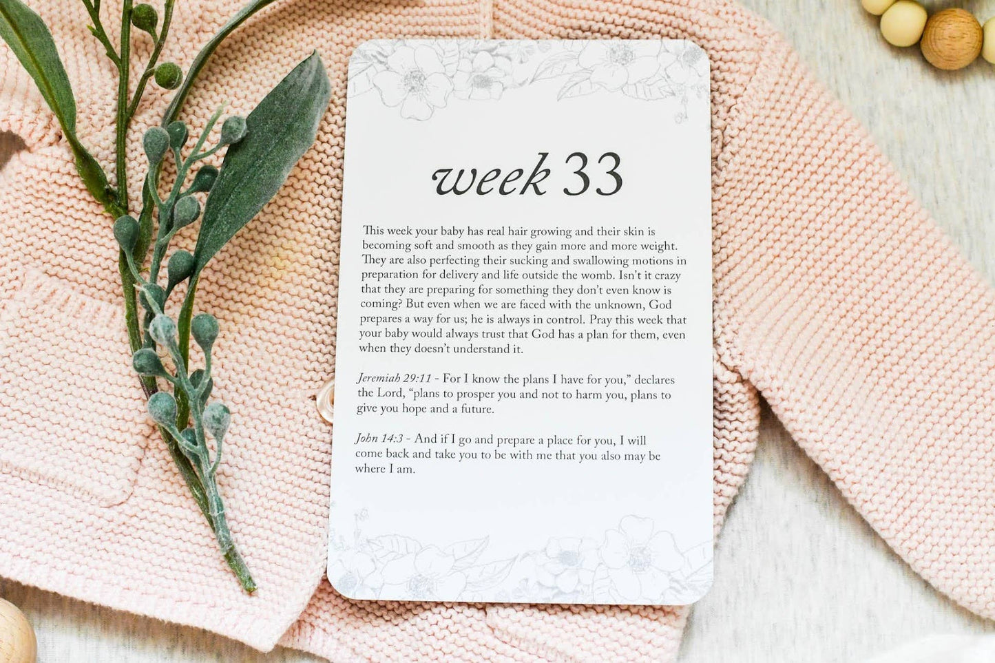 Pregnancy Prayer Cards | Expecting Mom Gift
