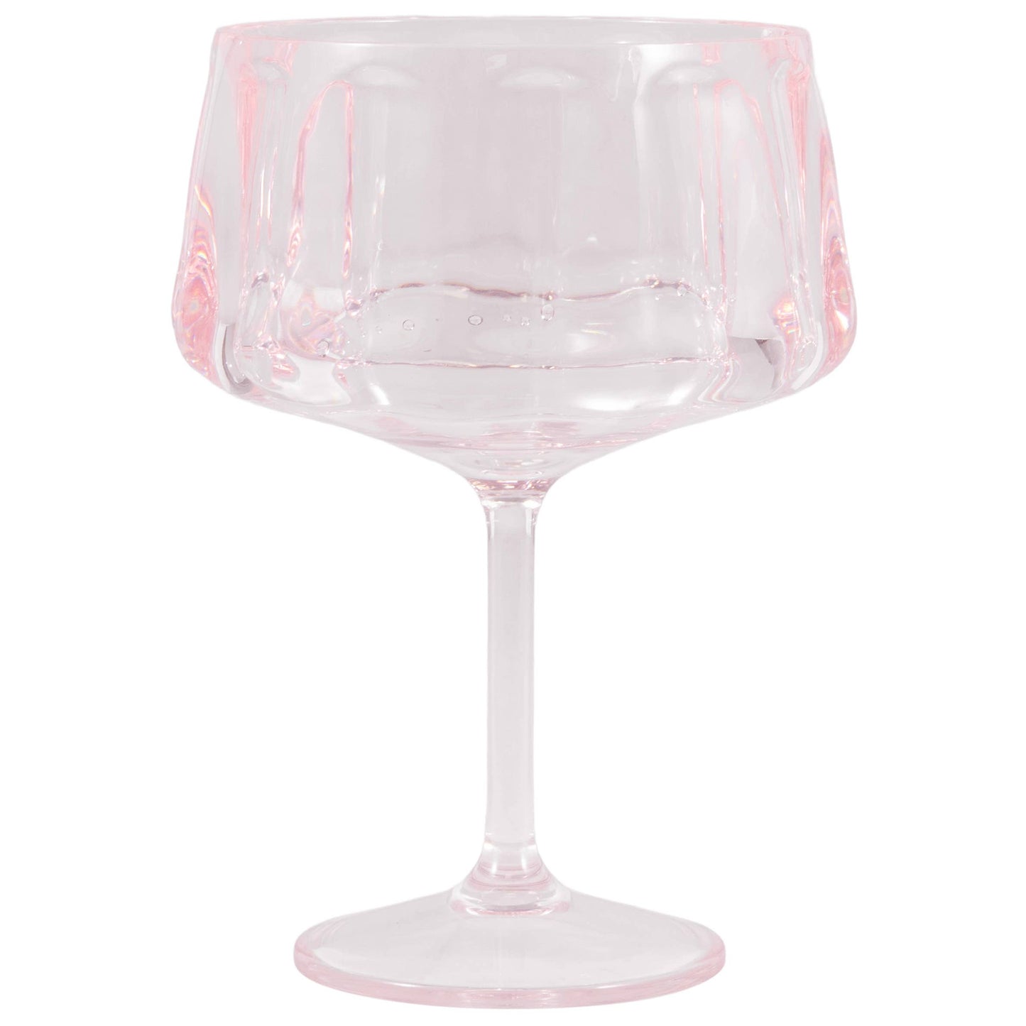 Let’s Sip Outdoor Plastic Coupe Drinkware