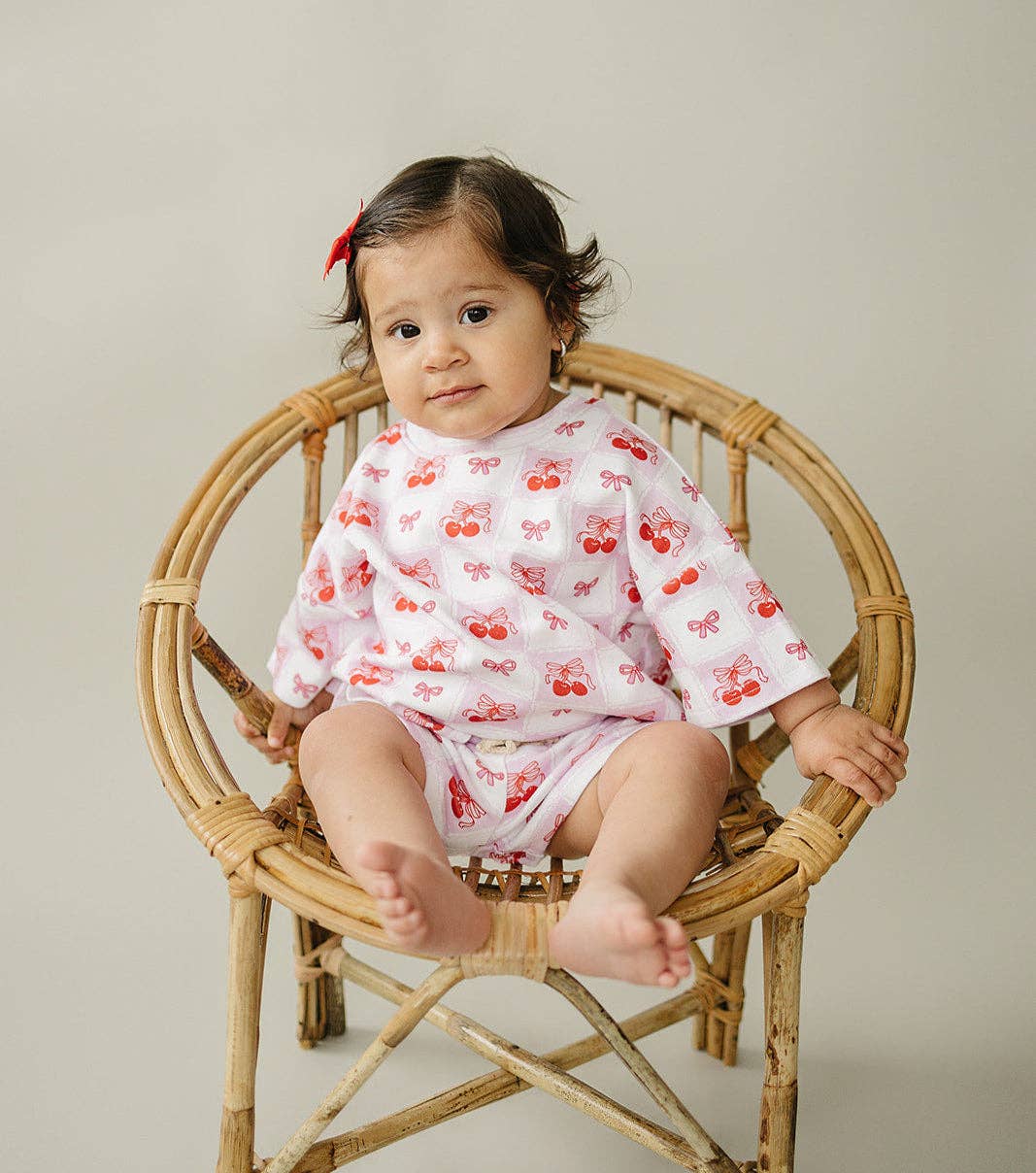 Checkered Cherry Set
