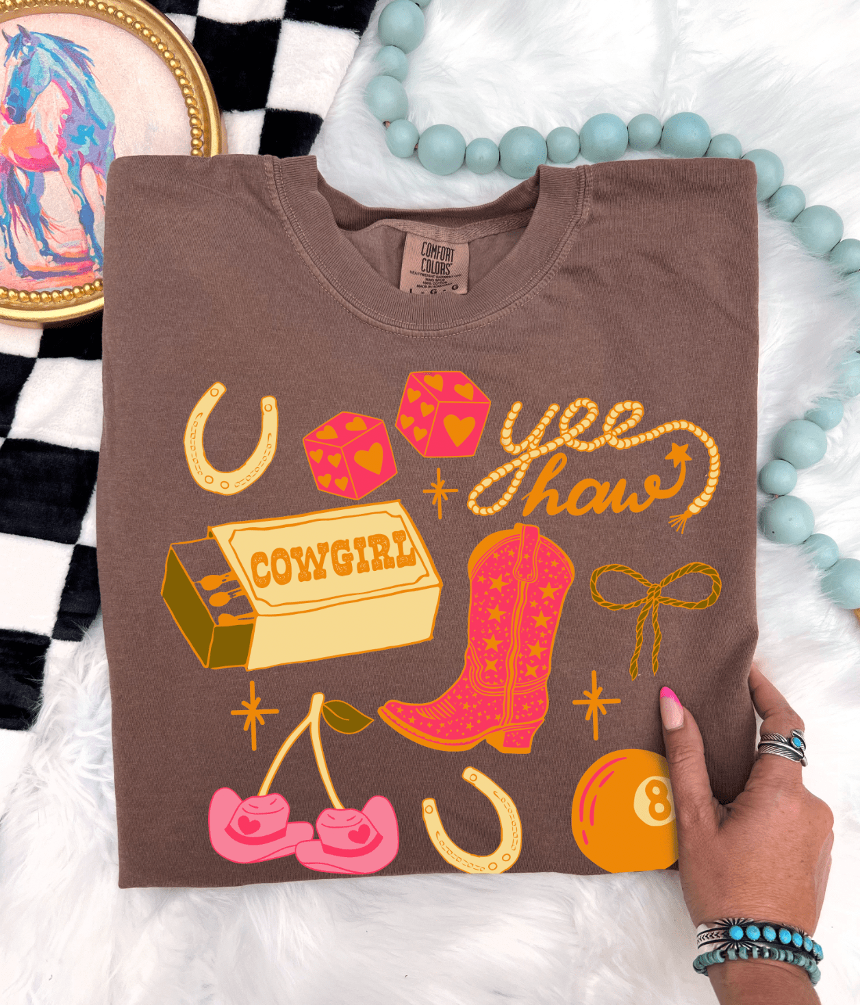 Vegas Cowgirl Vibes Tee