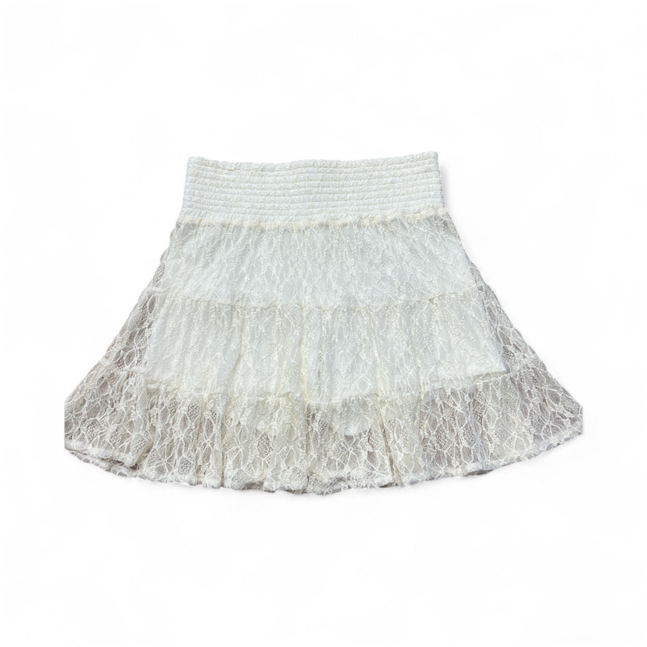 Ivory Lace Skort