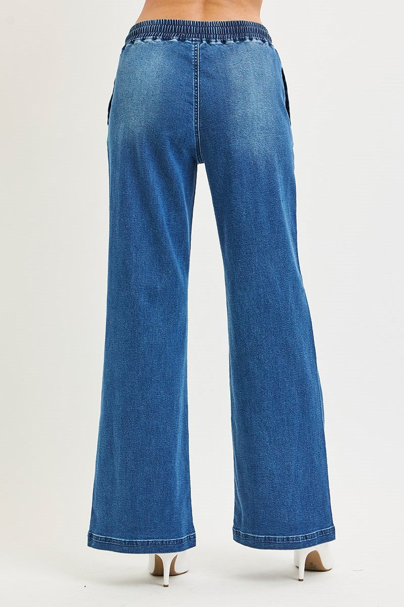 Melissa Mid Rise Pull On Pants