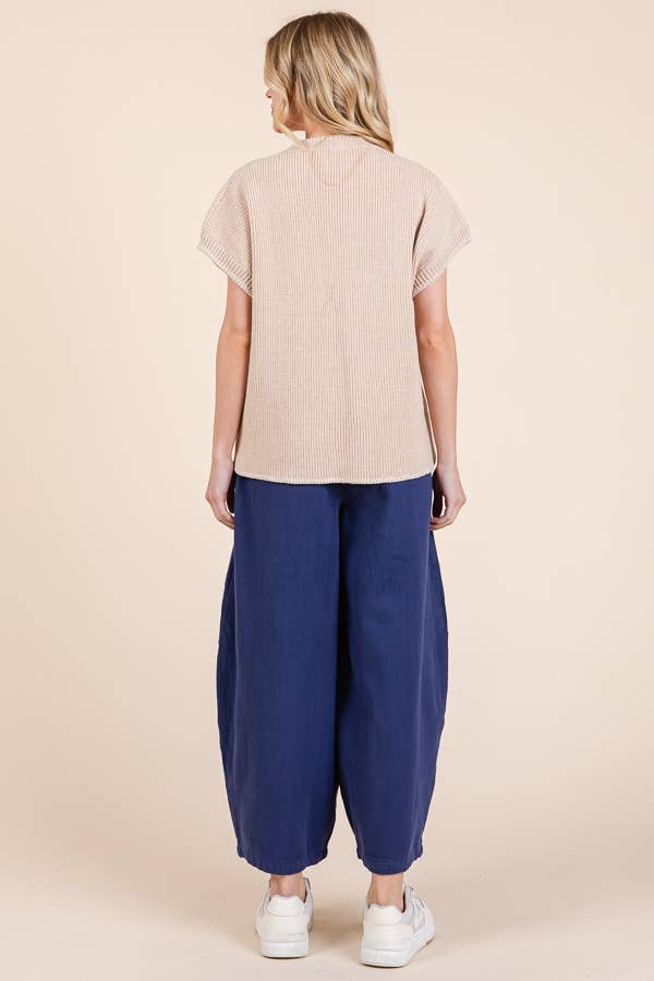 Stitch Edge Knit Sweater