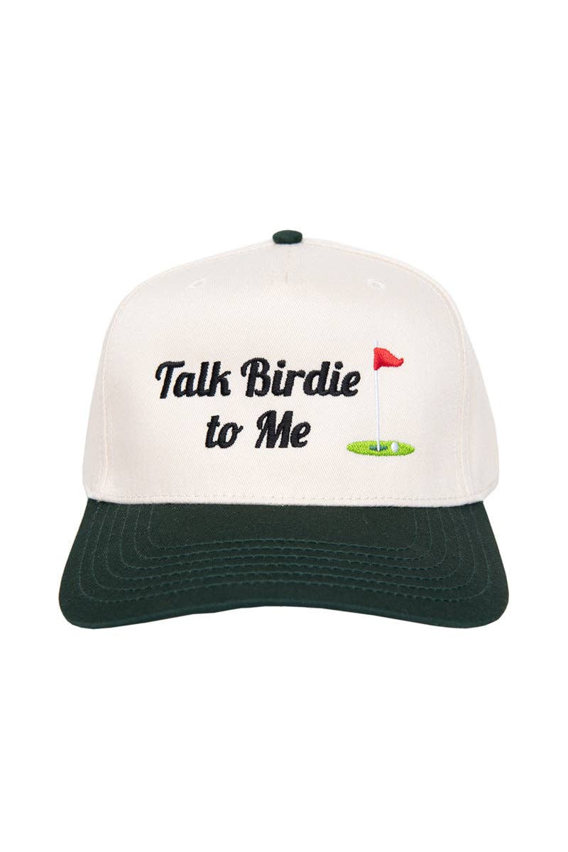 Talk Birdie To Me Men's Trucker Hats Vintage