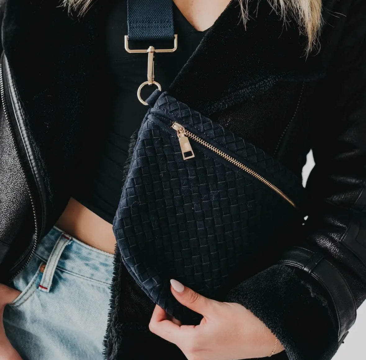 Westlyn Suede Bum Bag