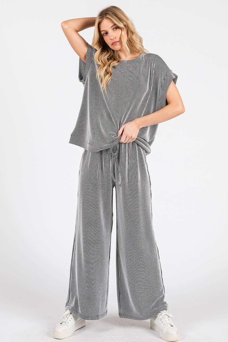 Cozy Ribbed Lounge Set