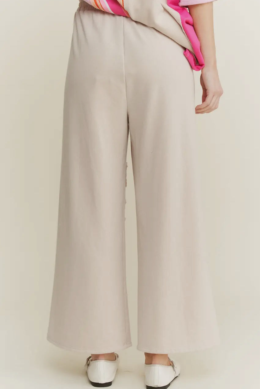Flower Power Washed Pants