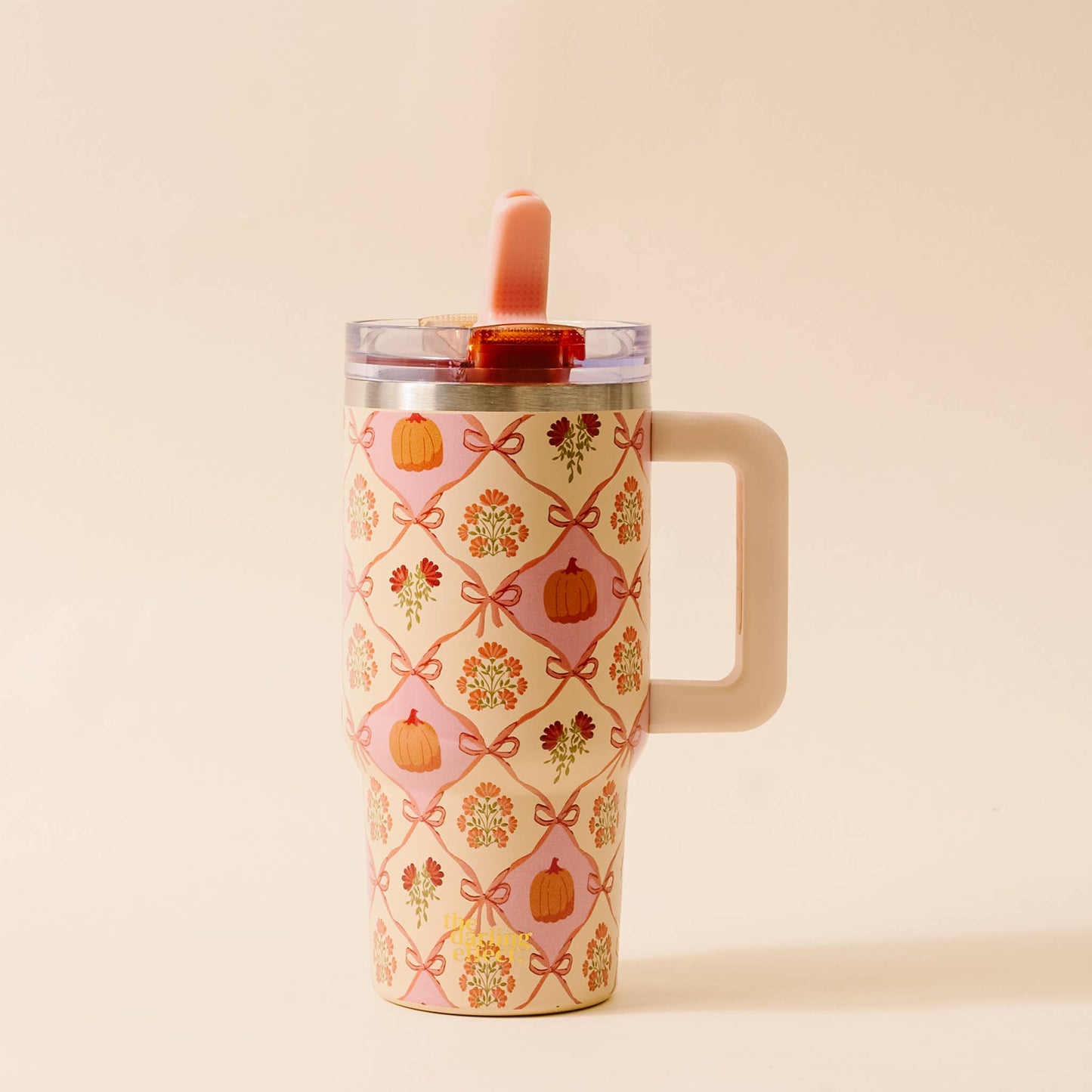 Patchwork Pumpkins 20oz Tumbler
