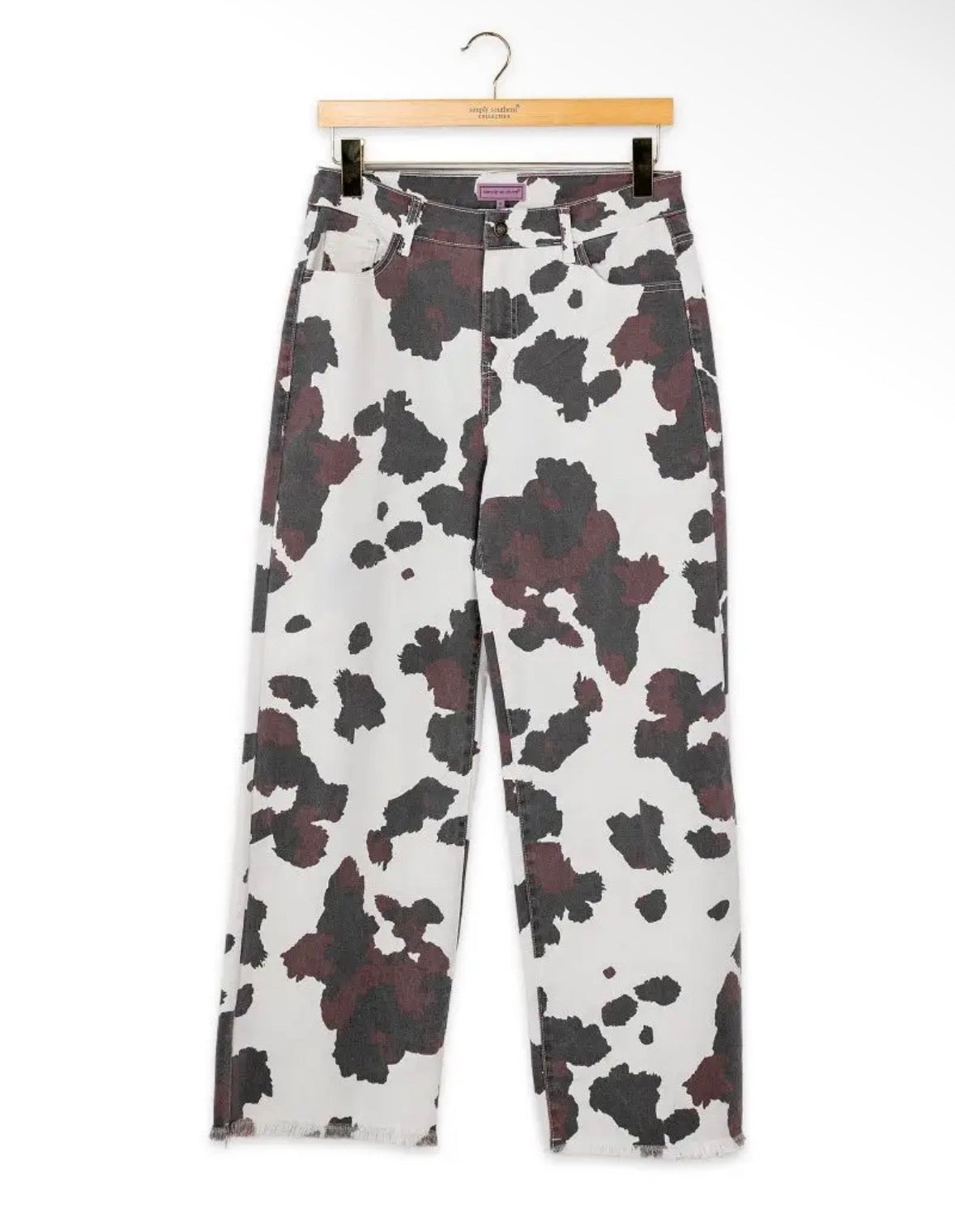 Simply Southern Cow Print Pants