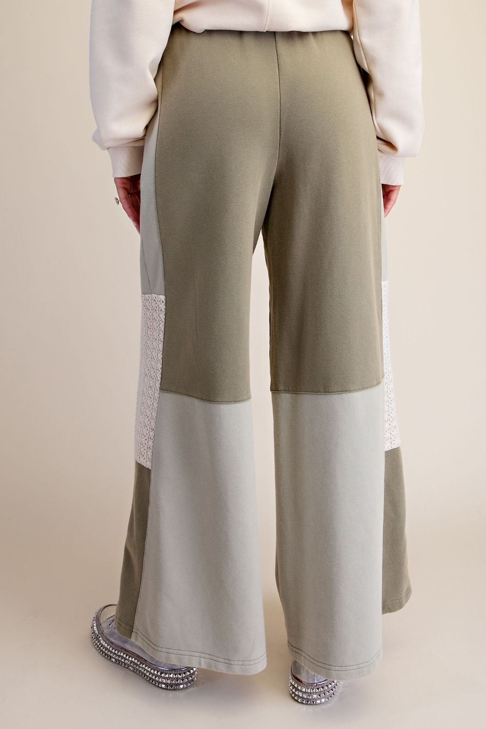 Crochet Terry Knit Pants