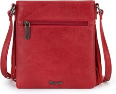 Wrangler Denim Pocket Fringe Crossbody