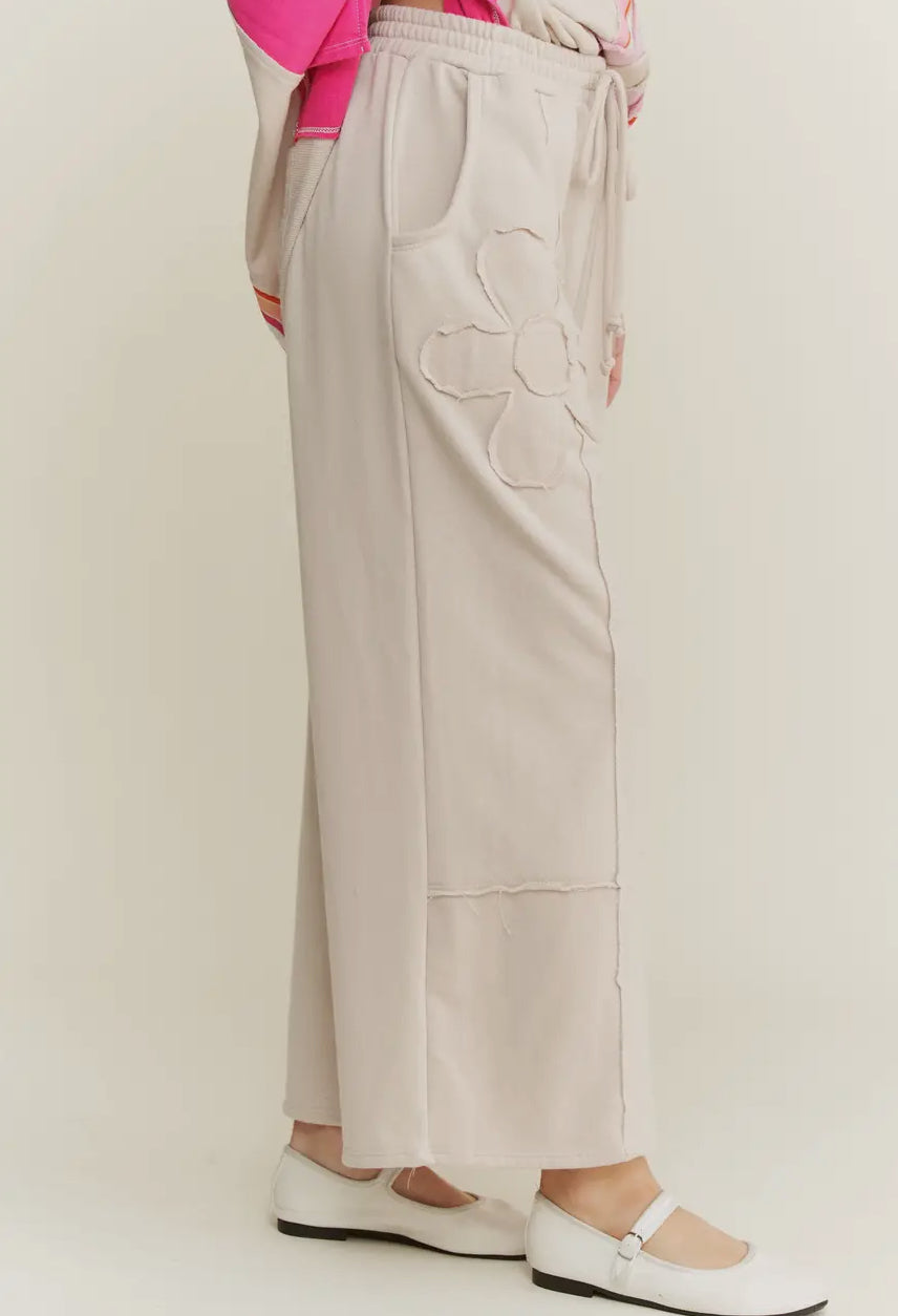 Flower Power Washed Pants