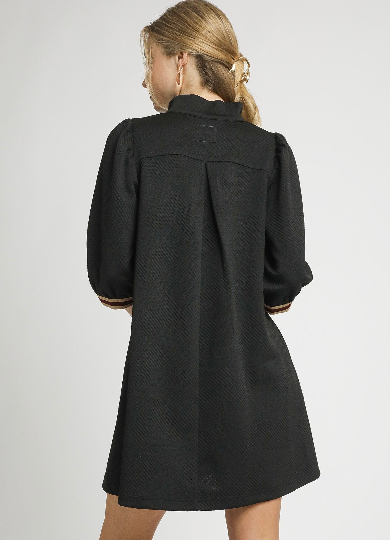 Pretty in Pleats Textured Dress