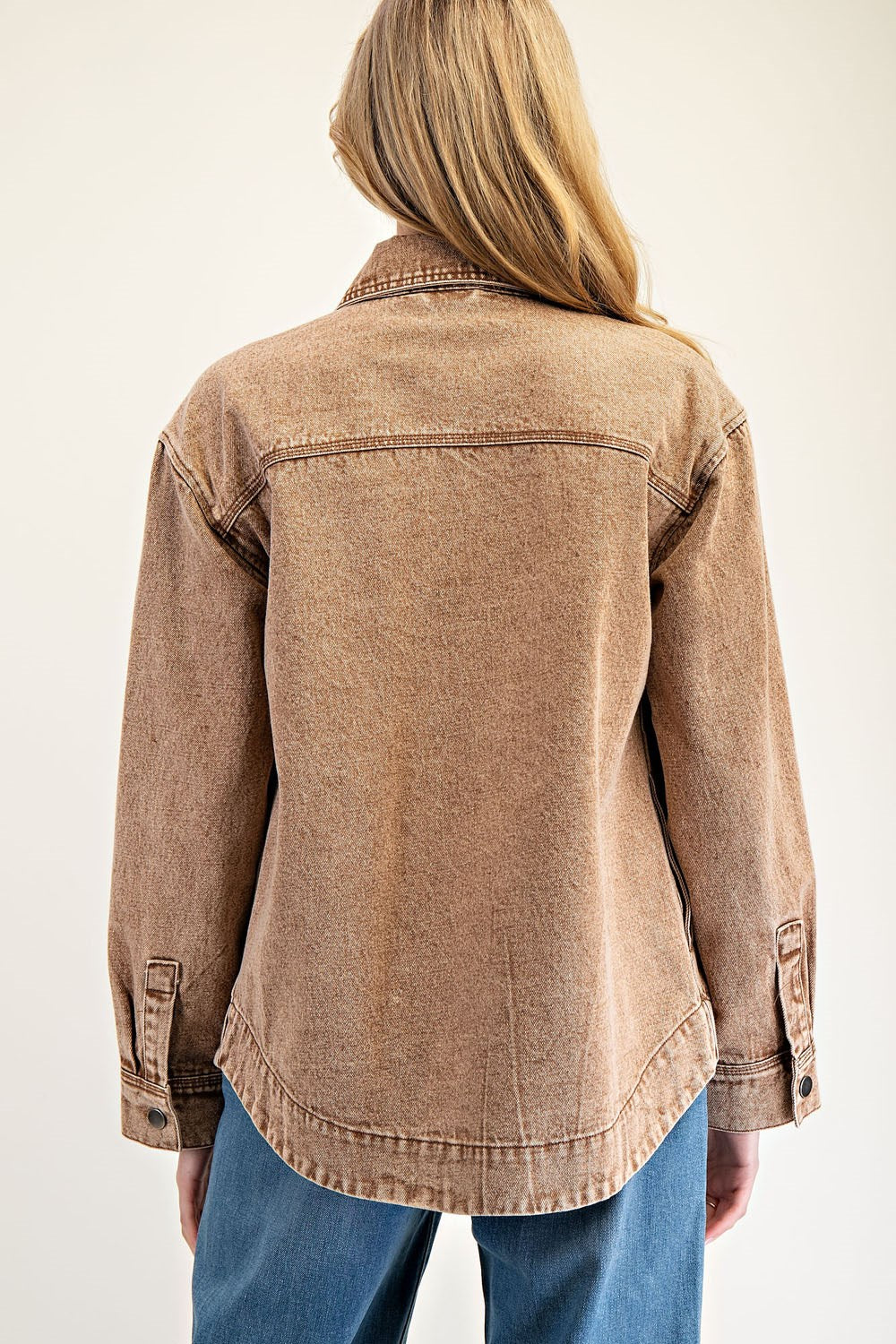 Hazelnut Denim Jacket