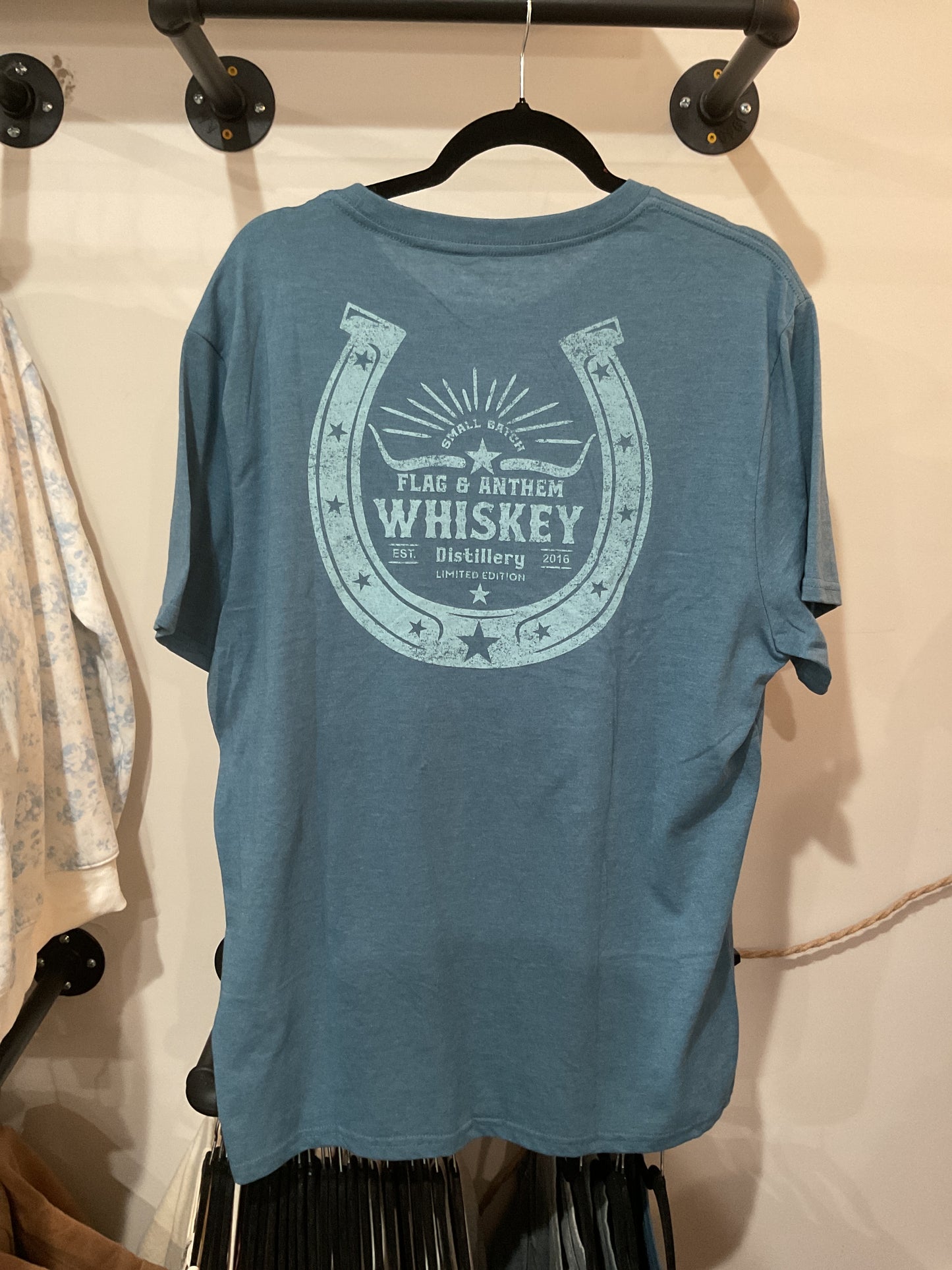 Horseshoe Whiskey Tee FINAL SALE