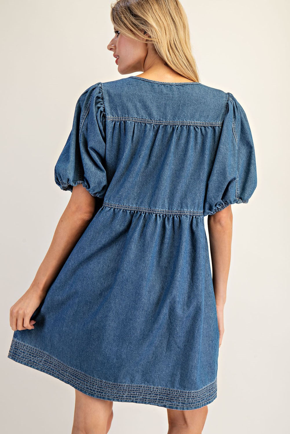Fall Is Calling Denim Mini