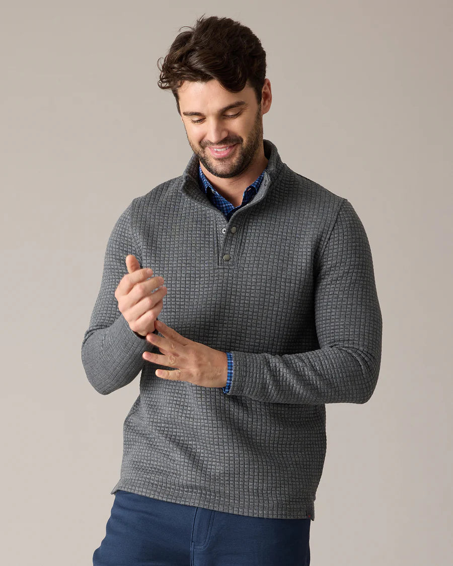 Silverton Quilted Snap Pullover