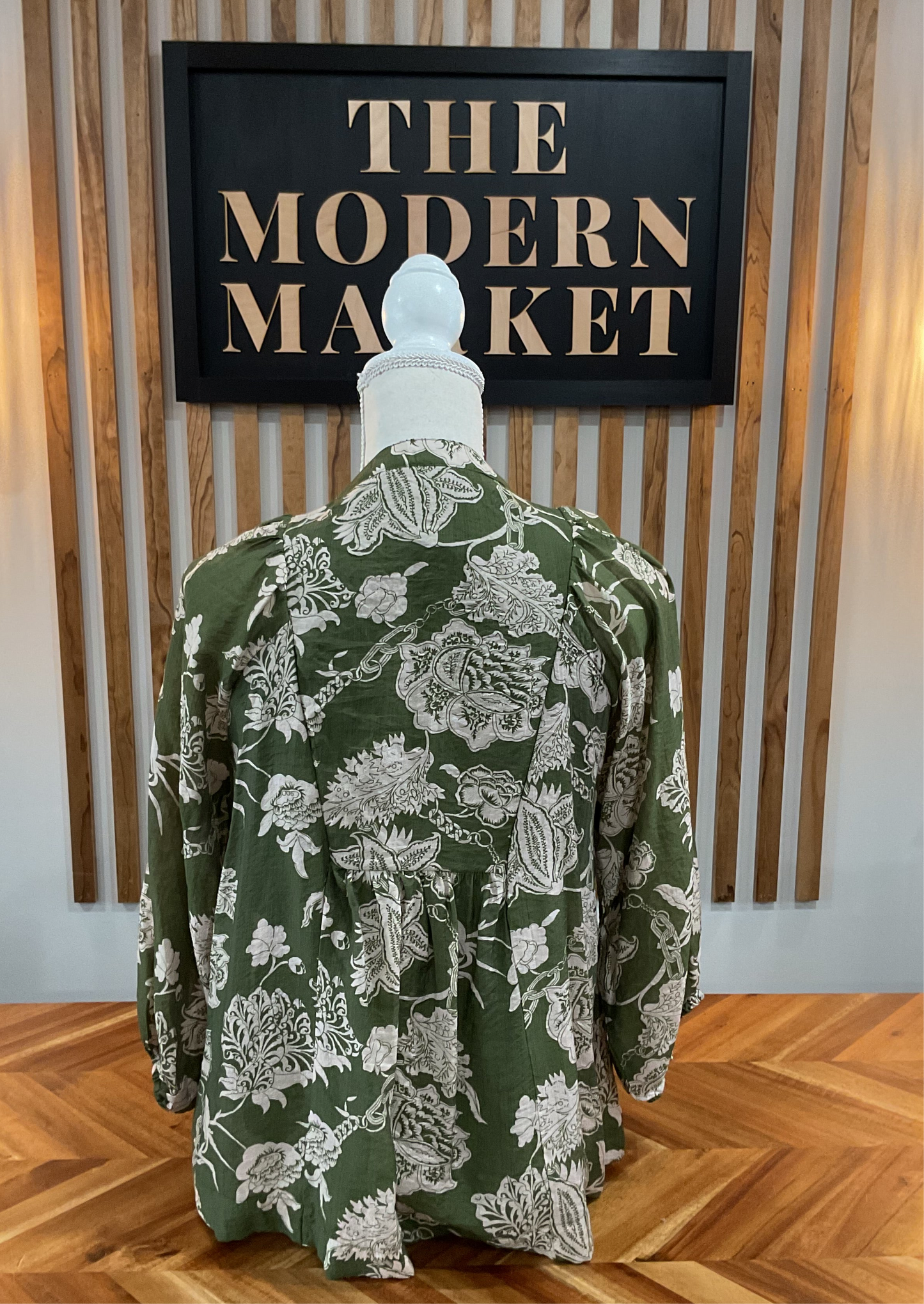Olive Dreams Blouse