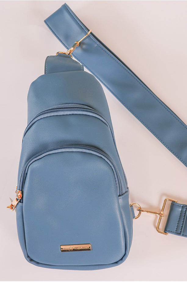 Simply Southern Leather Sling Purse