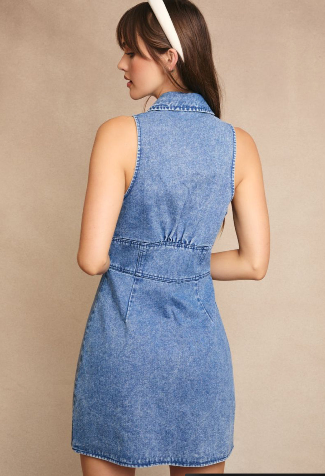 Jesse Halter Denim Dress