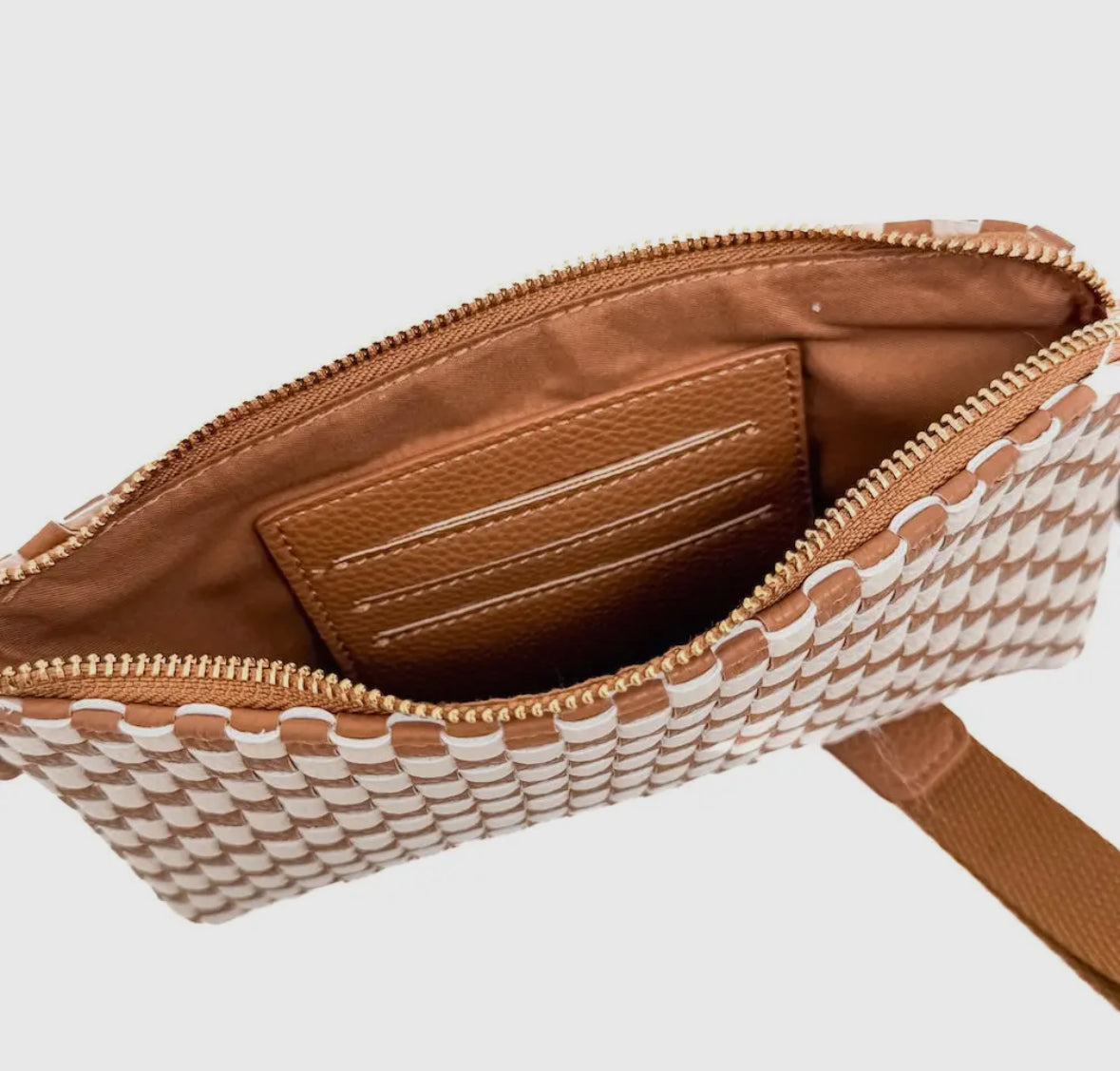 Emma Woven Clutch Wristlet