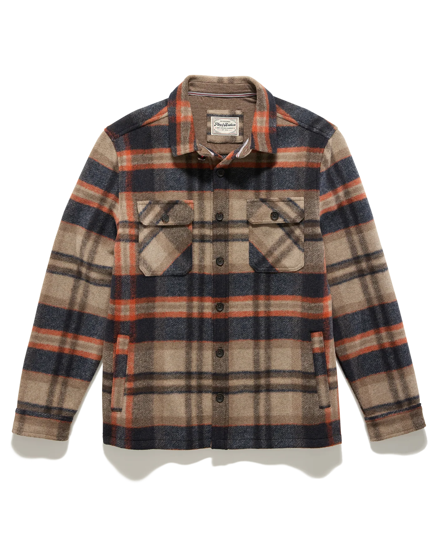 Midland Brushed Plaid Jacket