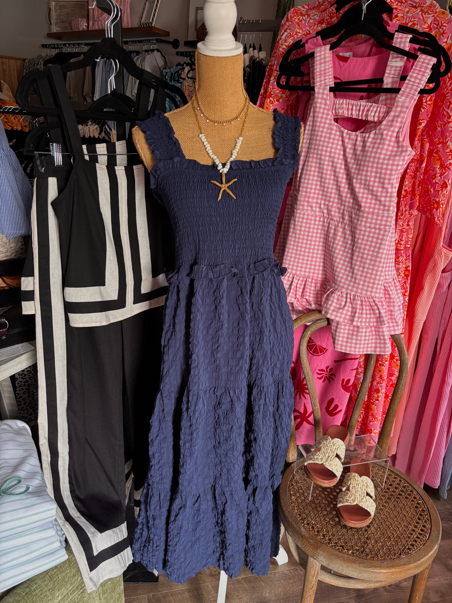 Navy Latitude Maxi Dress