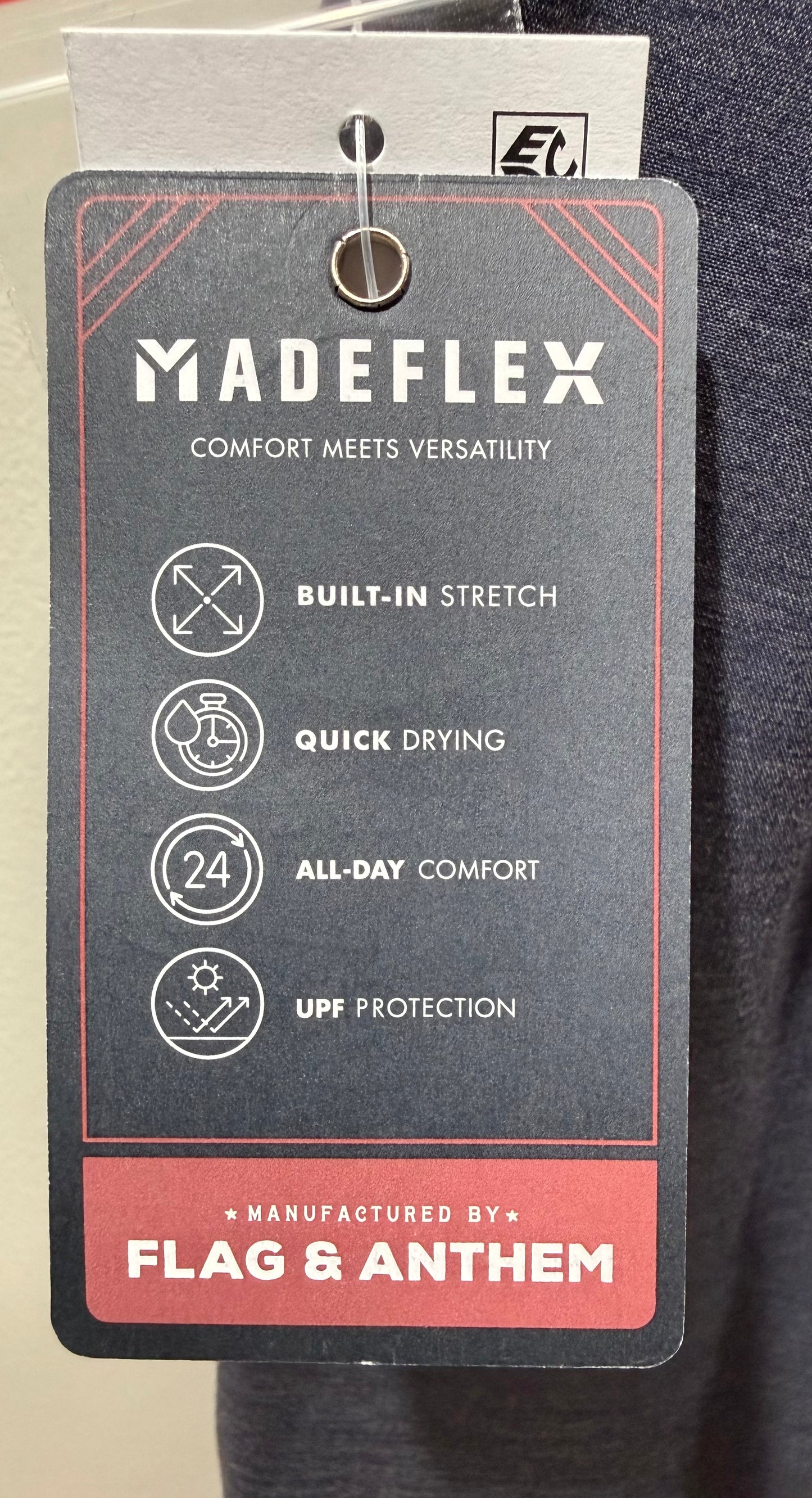 Camden Golf Print Performance Polo
