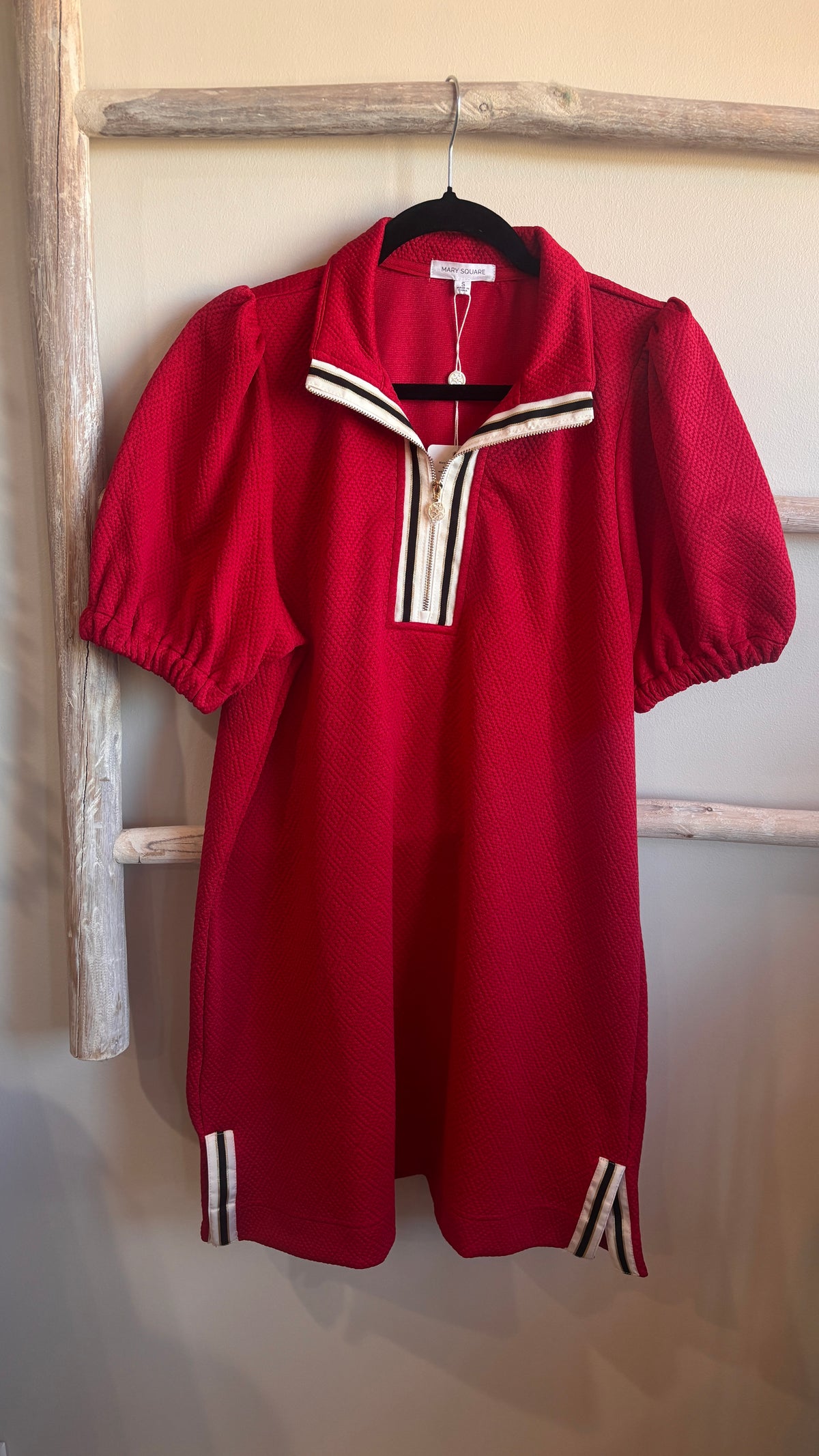Andie Dress - Red/Black