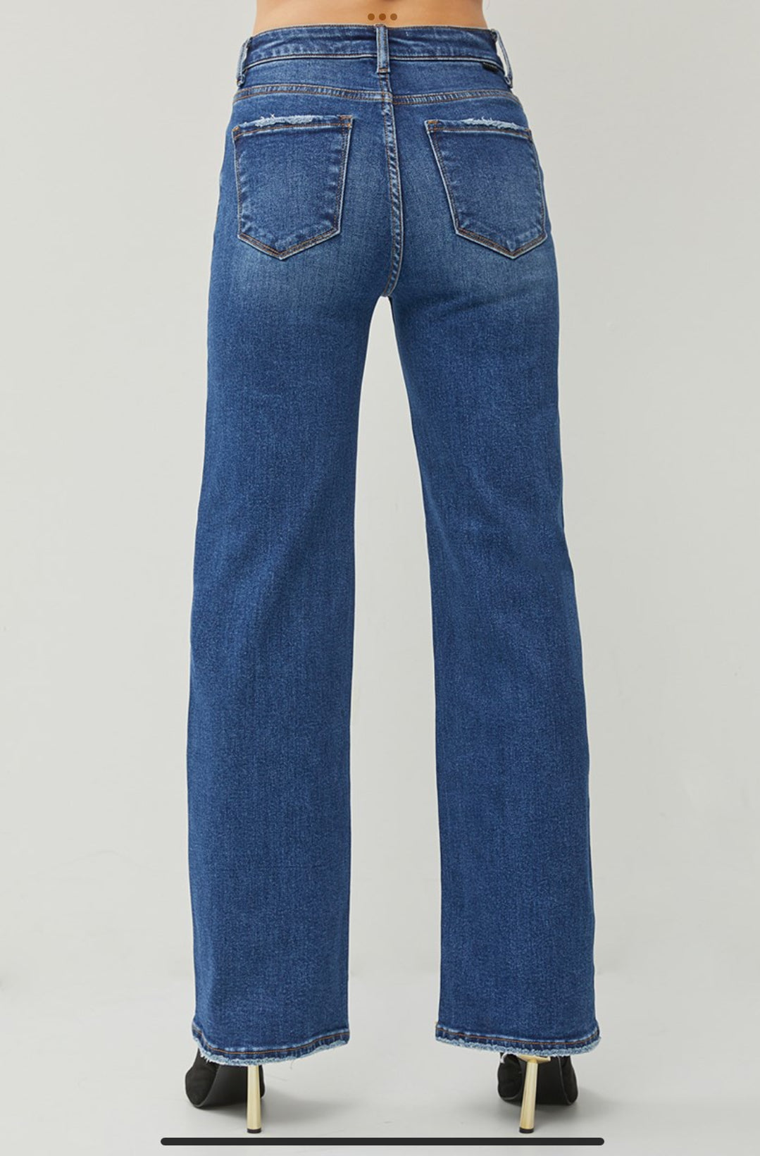 Abby Dark Straight Denim