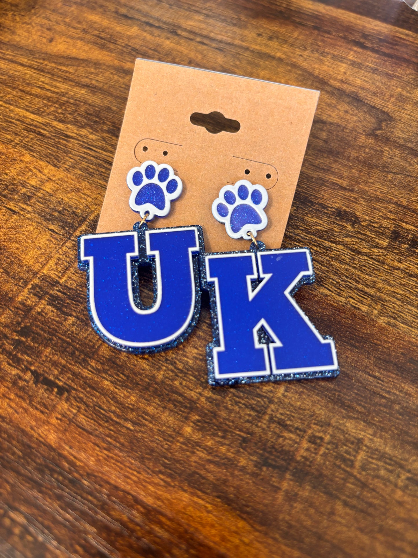 Kentucky Acrylic Earrings