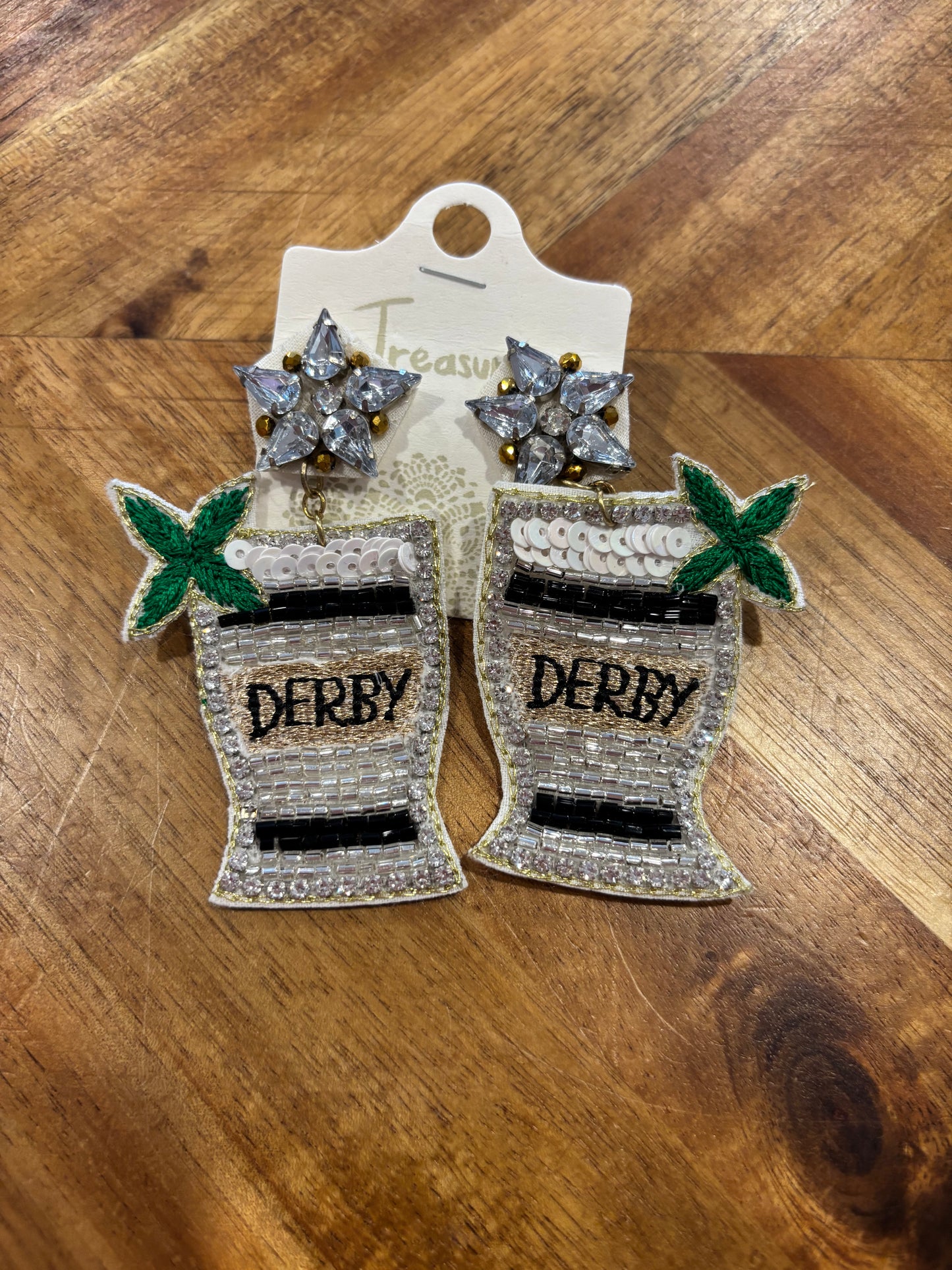 Mint Julep Derby Earrings