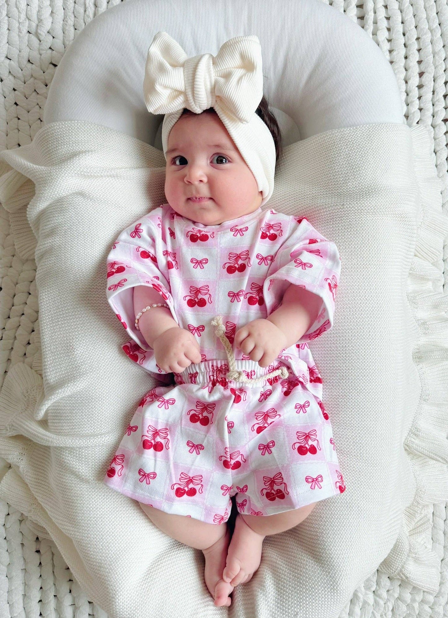 Checkered Cherry Set