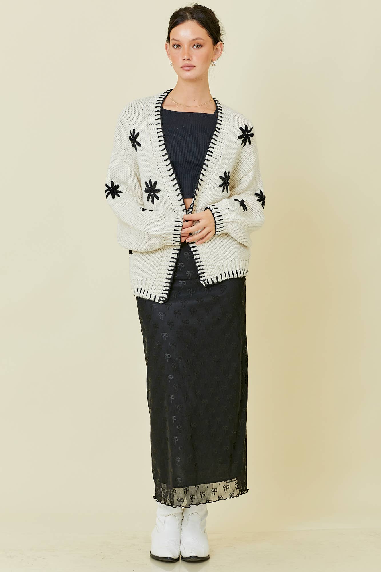 Floral Cozy Cardi
