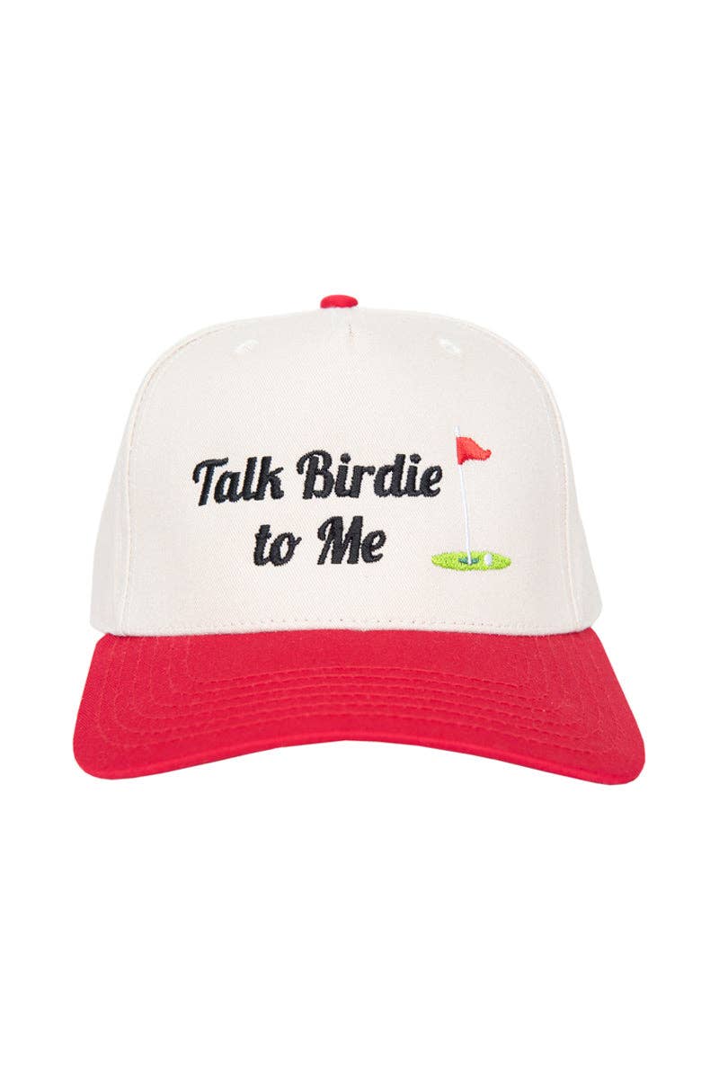 Talk Birdie To Me Men's Trucker Hats Vintage