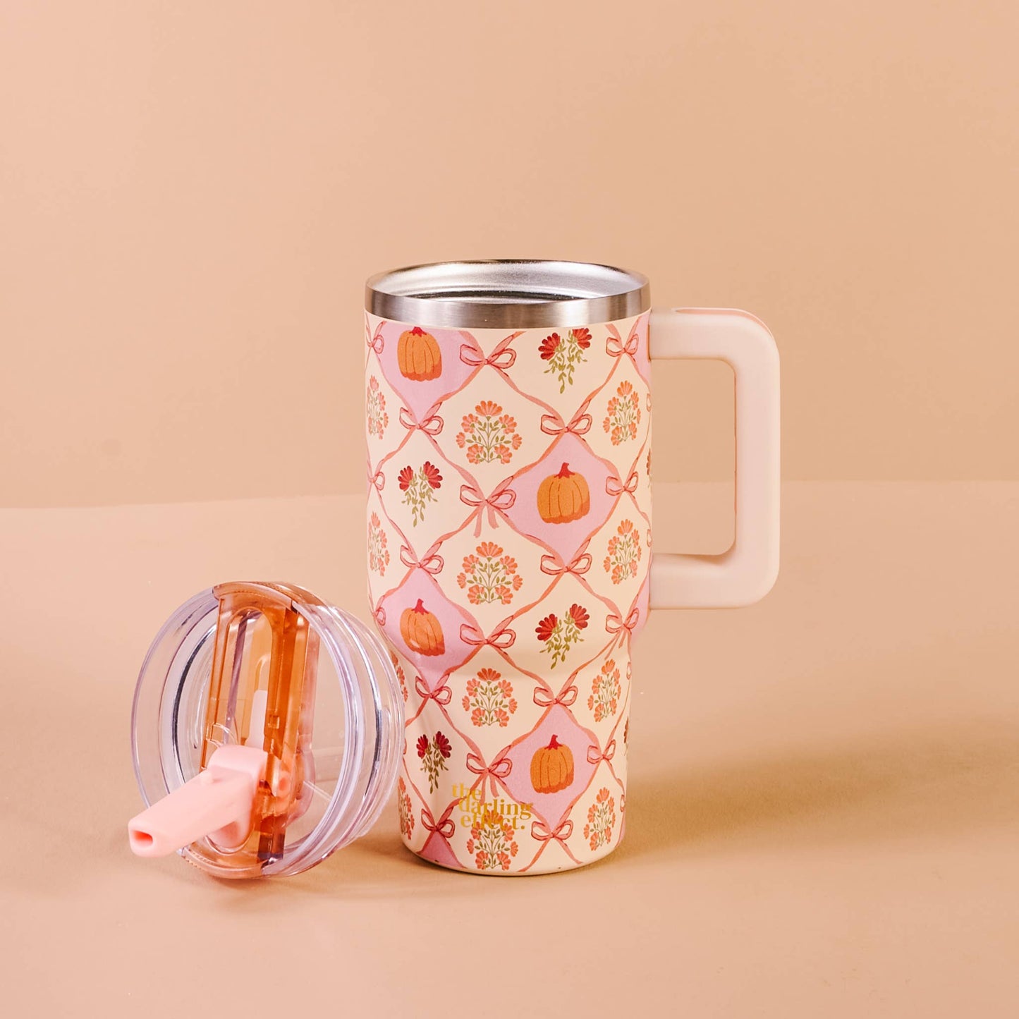 Patchwork Pumpkins 20oz Tumbler