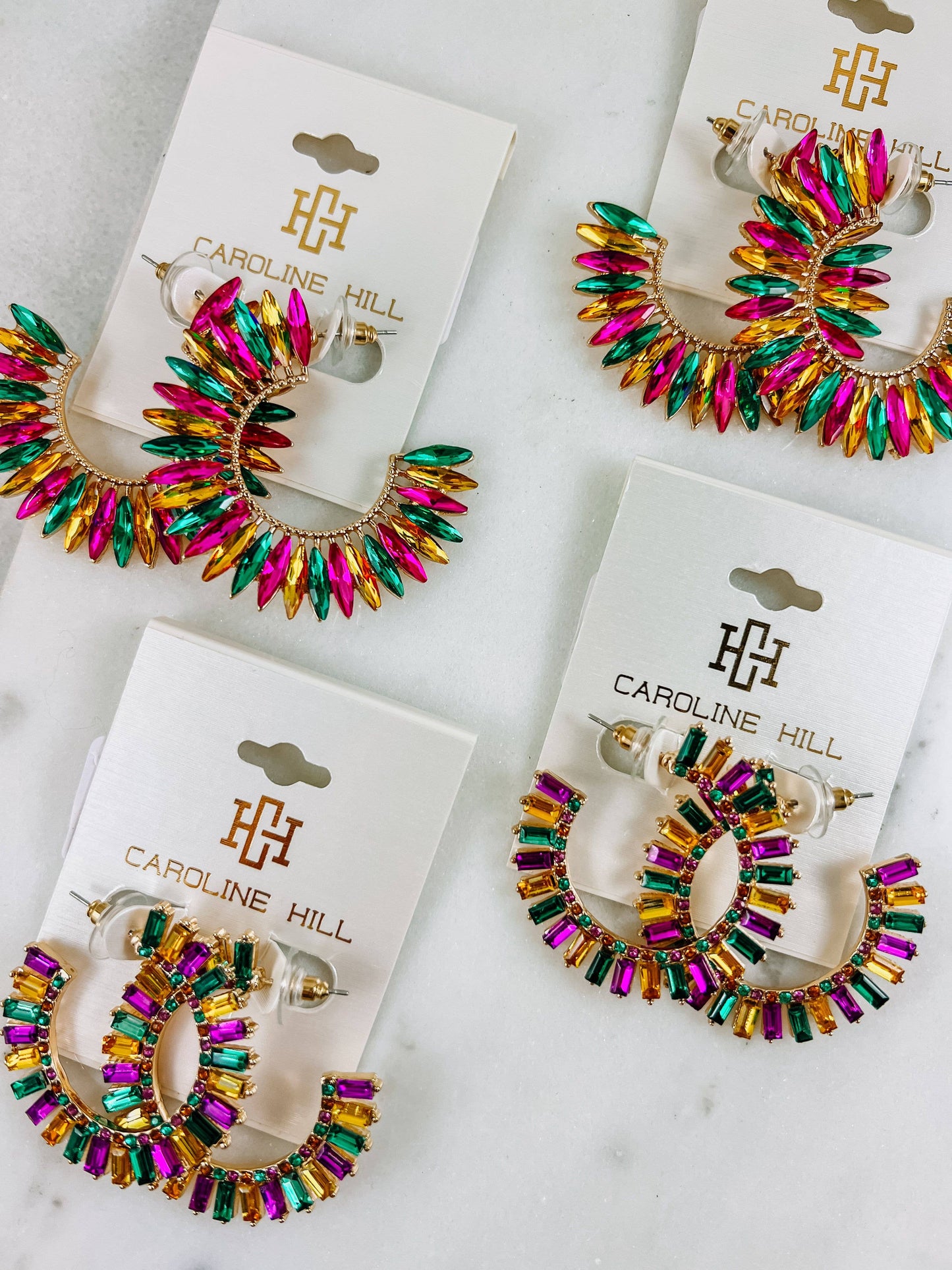 Mardi Hoop Earring