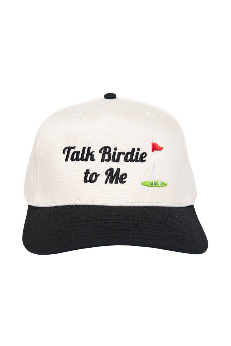 Talk Birdie To Me Men's Trucker Hats Vintage