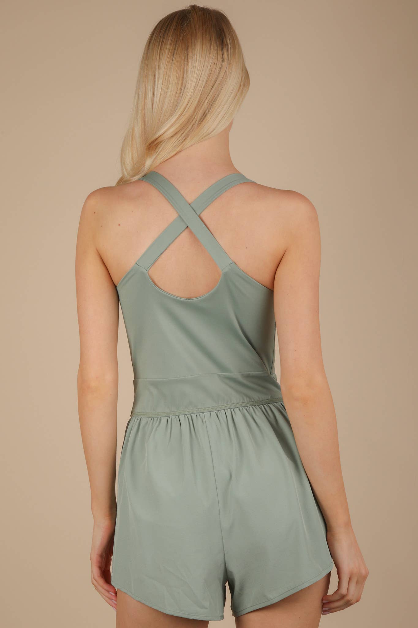 Keep It Active Cutout Romper