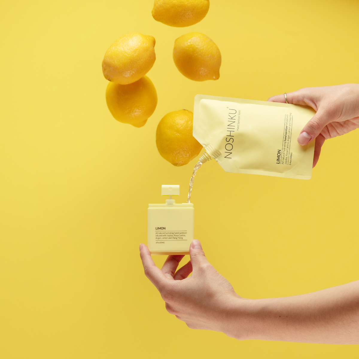 Noshinku Limon Pocket Hand Sanitizer