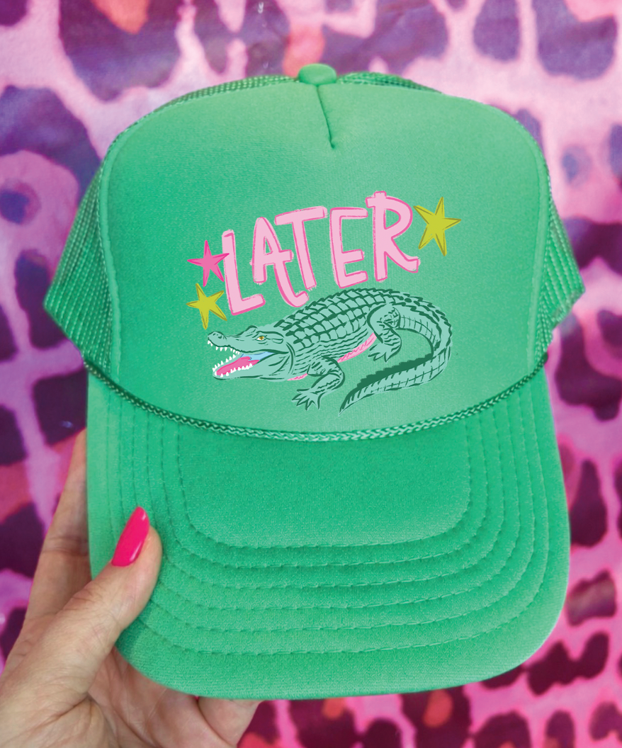 Later Gator Trucker Hat