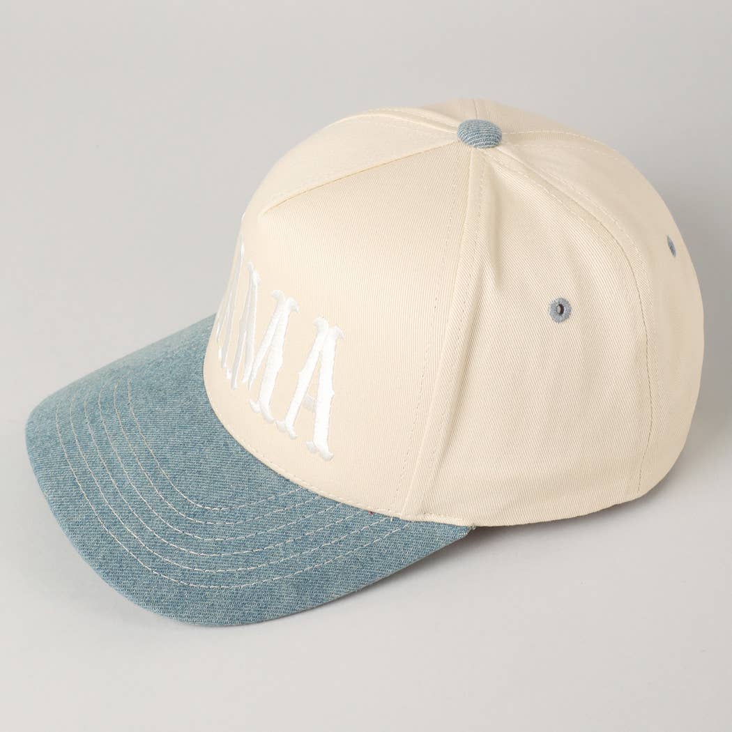 MAMA Denim Hat