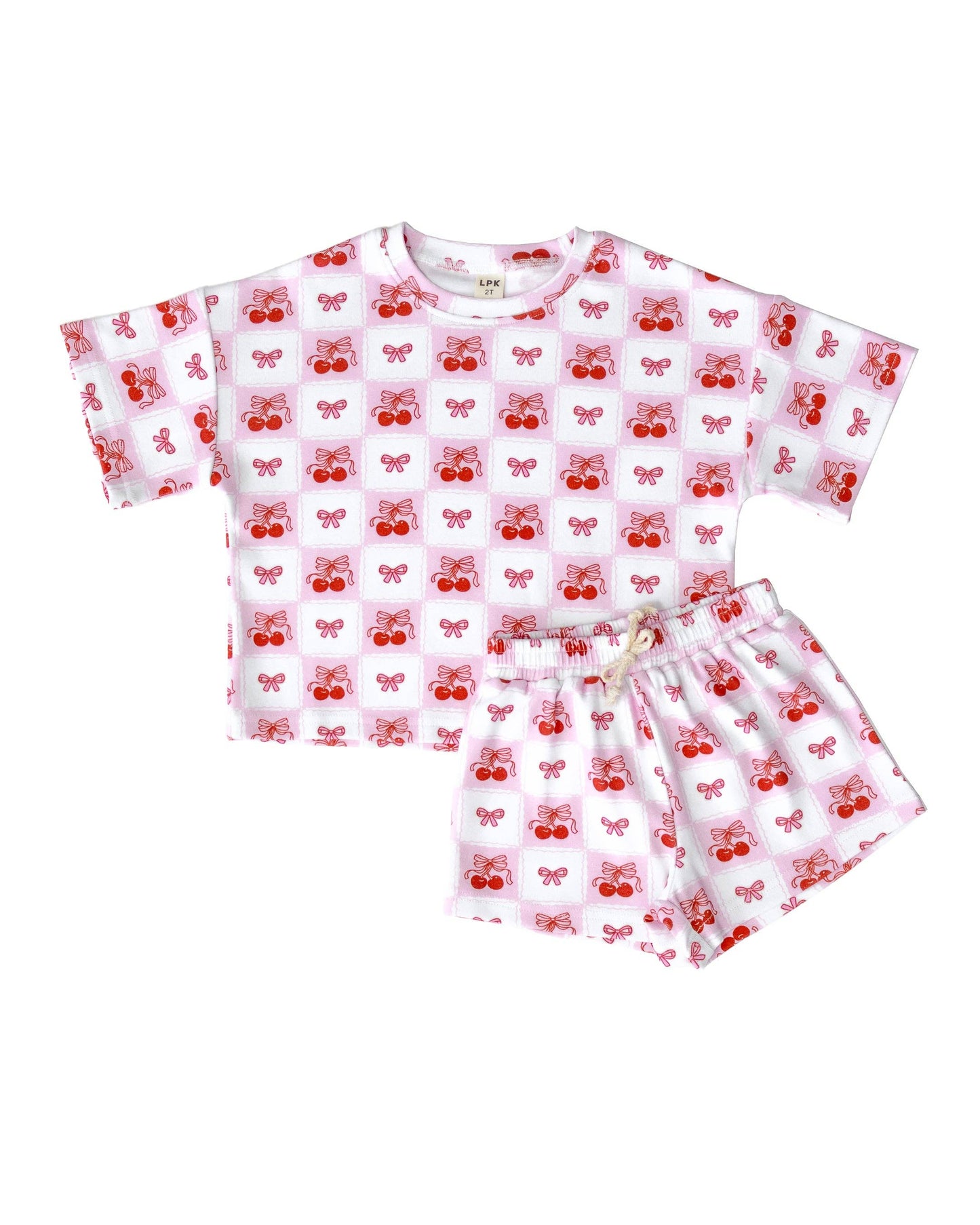 Checkered Cherry Set