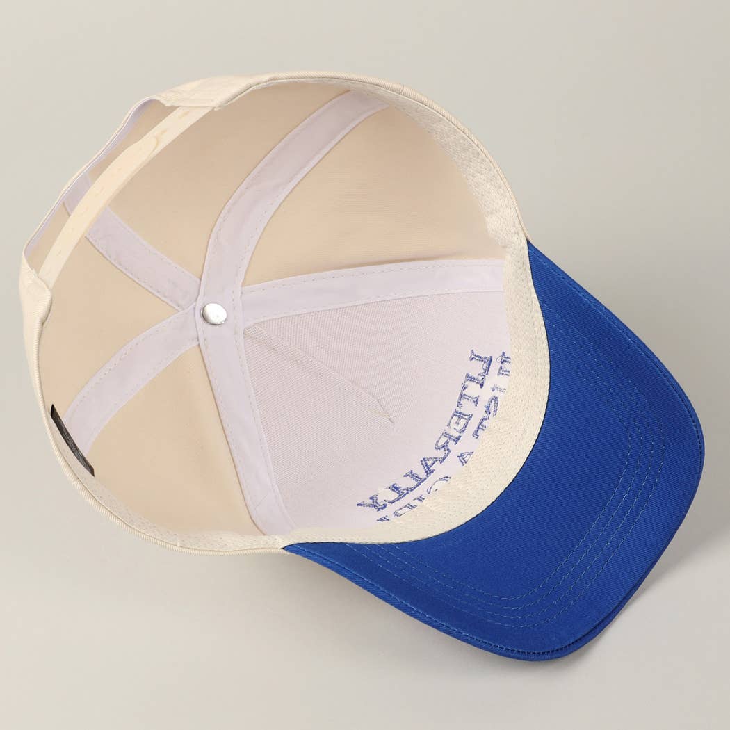 Literally Just A Girl Embroidery Hat