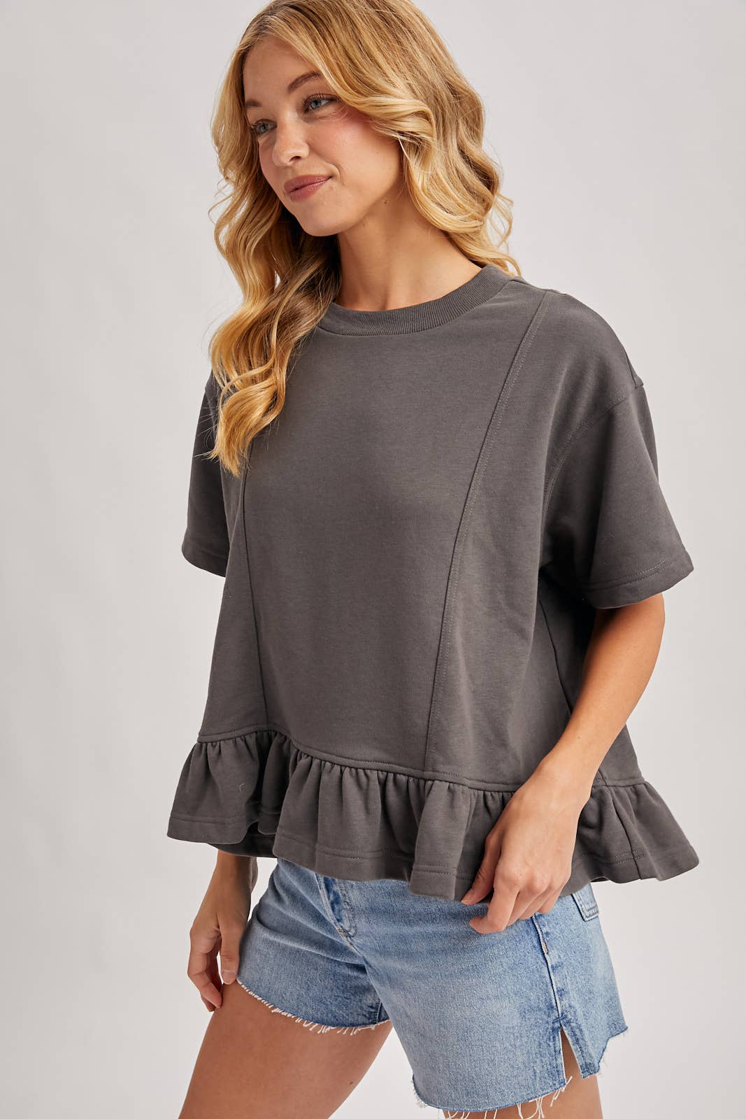 Peplum Chic Top