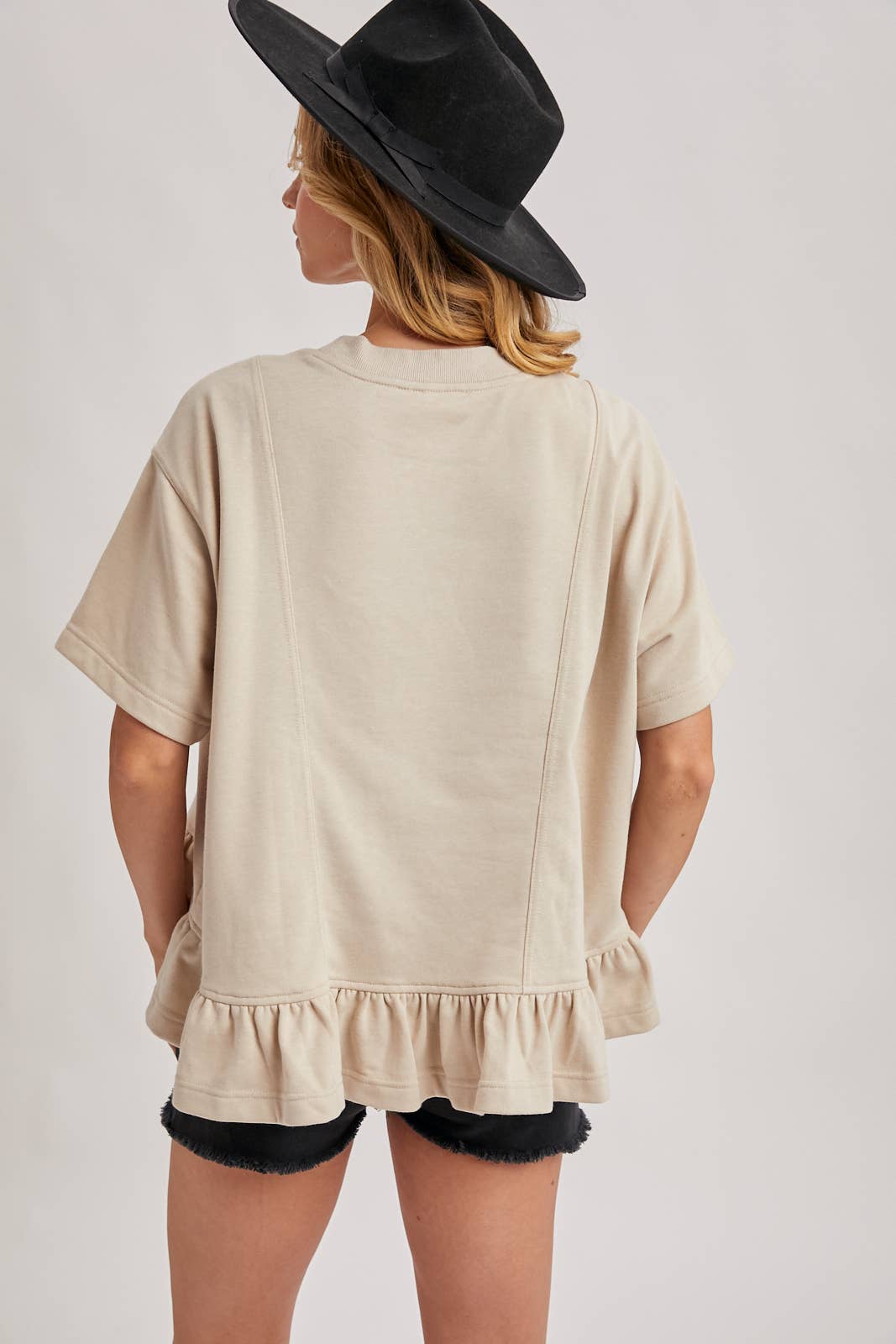 Peplum Chic Top