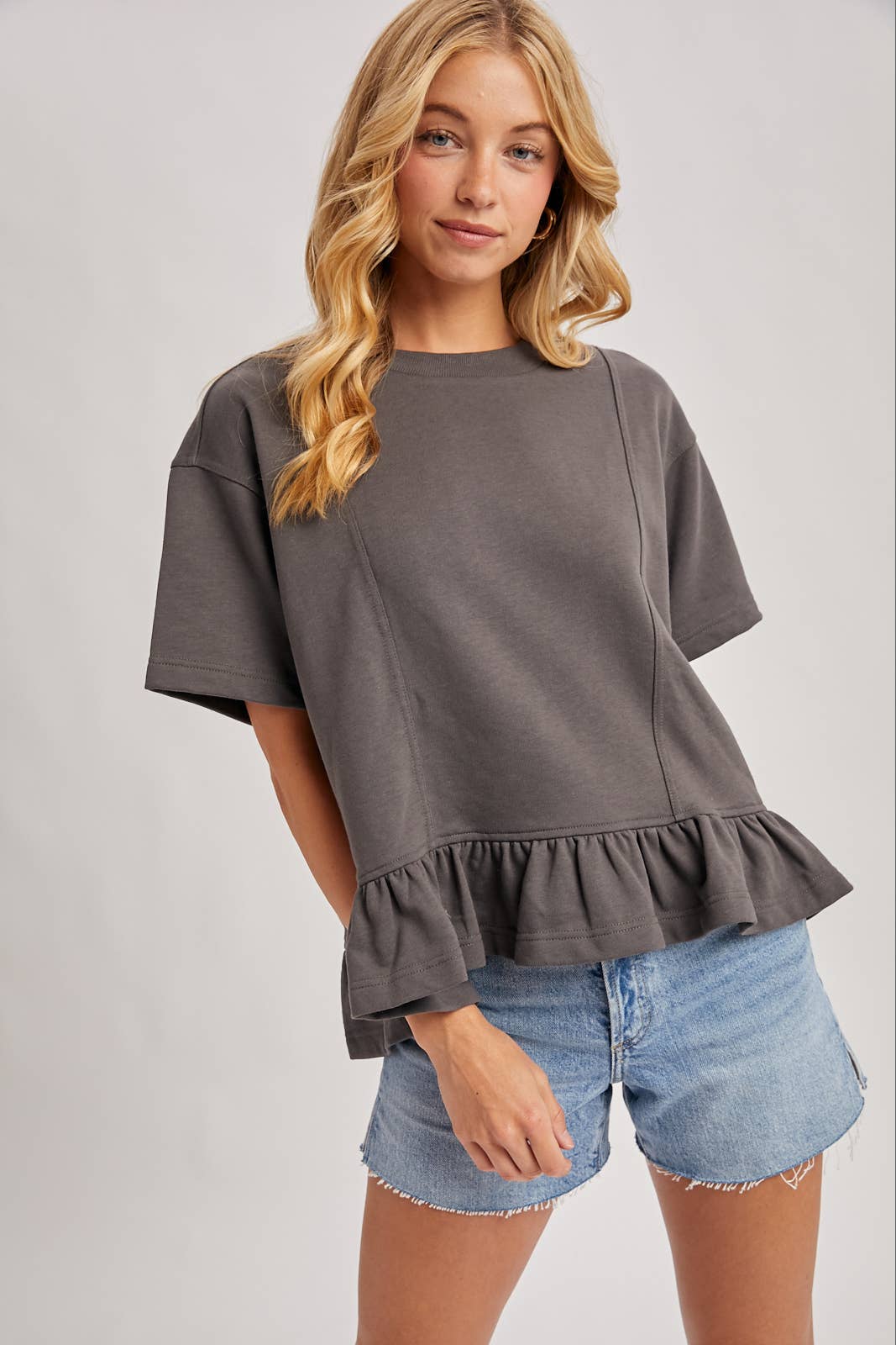 Peplum Chic Top