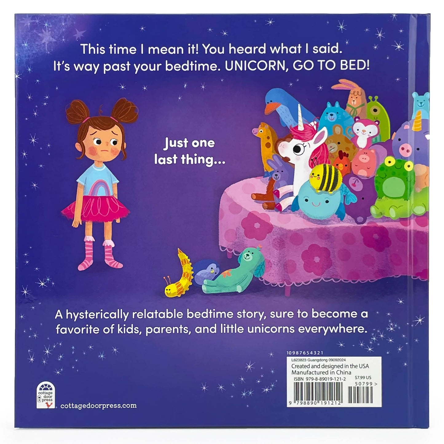 Unicorn, Go to Bed! Picture Book