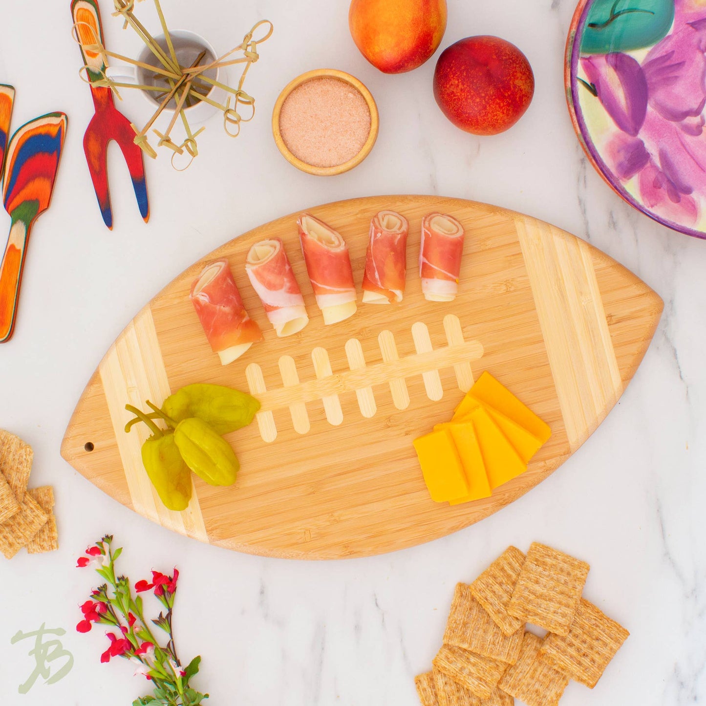 Football Serving Tray